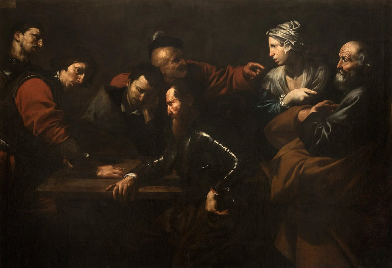 Nægtelsen af Sankt Peter - Jusepe de Ribera