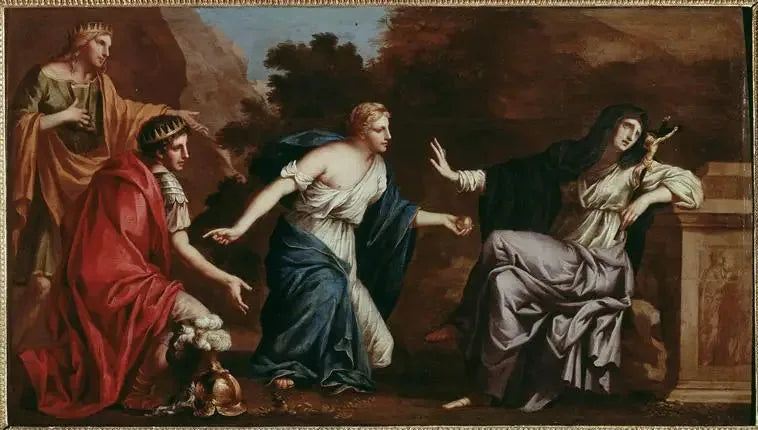 Louise de la Vallière's Tilbagetrækning - Jean Nocret