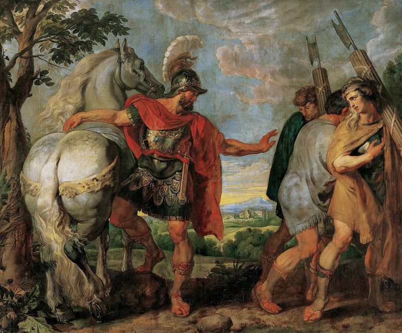 Licternes tilbagekaldelse - Peter Paul Rubens
