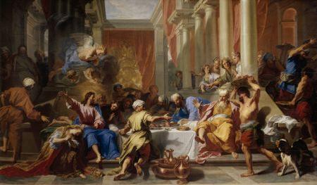 Måltidet hos Simon - Jean-Baptiste Jouvenet