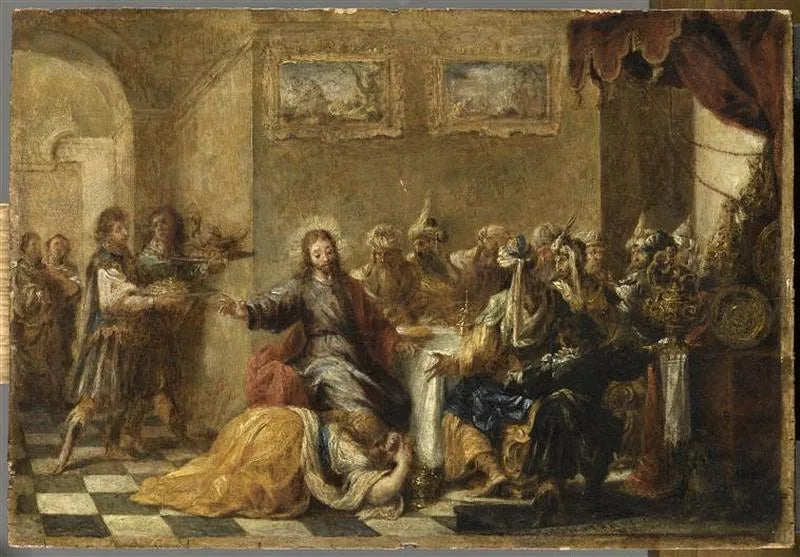 Måltidet hos Simon - Juan de Valdés Leal