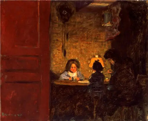 Aftensmåltidet - Pierre Bonnard