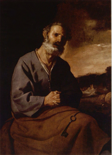 Syndsforladelse af Sankt Peter - Francisco de Zurbarán