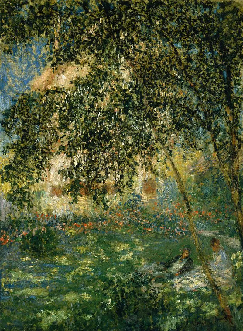 Hvile i haven, Argenteuil - Claude Monet
