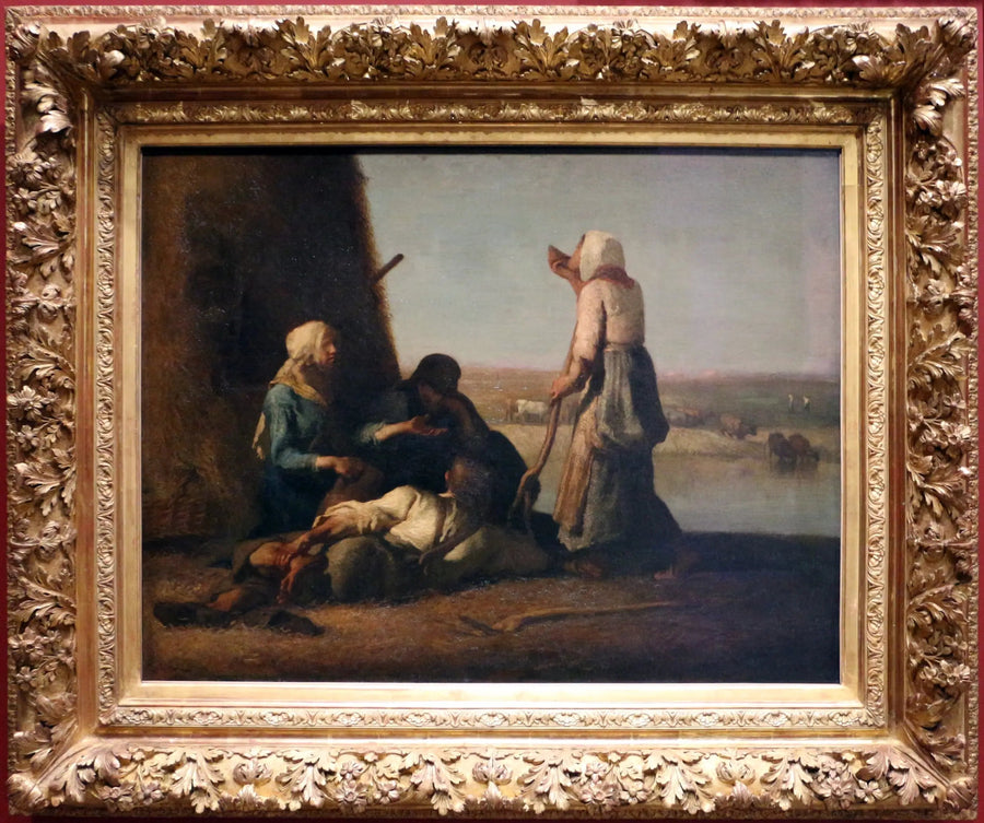 Faneernes hvile - Jean-François Millet