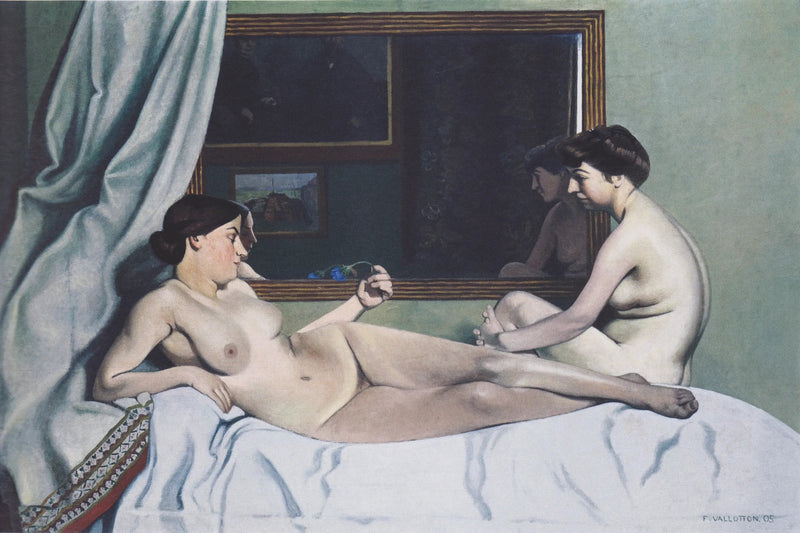 Le Repos des modèles - Félix Vallotton