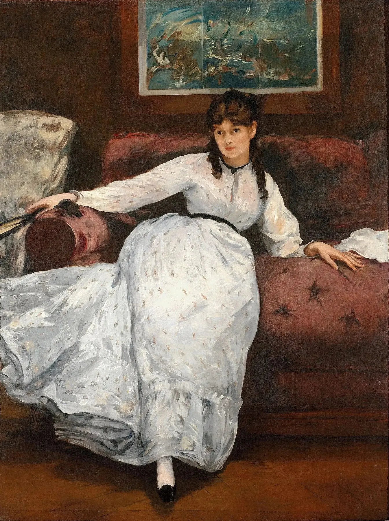 Le Repos - Édouard Manet image 1 reproduction de peinture à l’huile