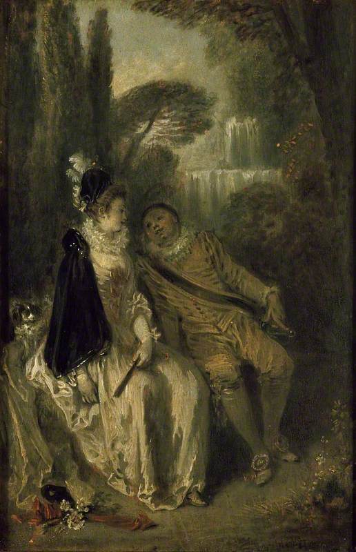 Den Yndefulde Hvile - Antoine Watteau