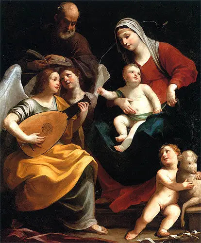 Hvile under flugten til Egypten - Guido Reni