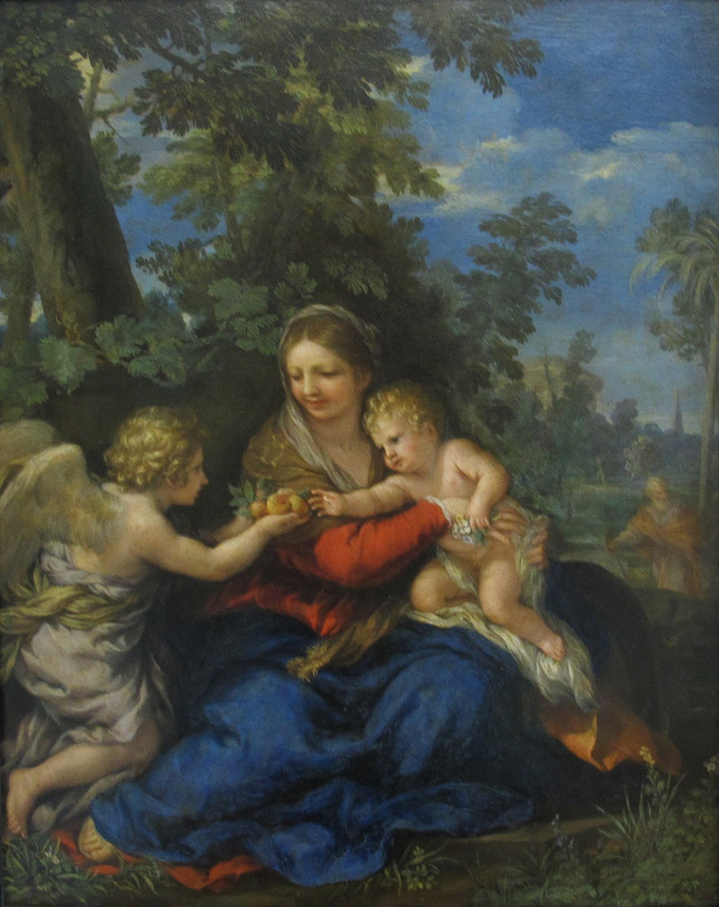 Hvile under flugten til Egypten - Pietro da Cortona
