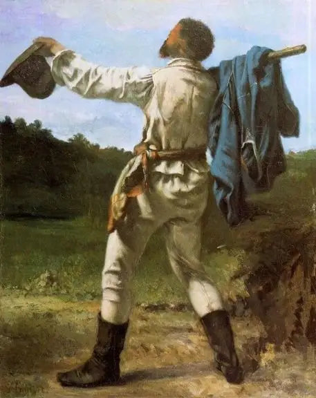 Hjemkomsten - Gustave Courbet