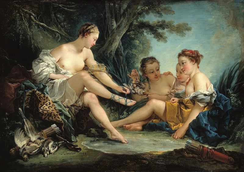 Dianas Tilbage - François Boucher
