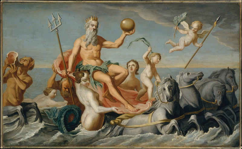 Neptuns genkomst - John Singleton Copley