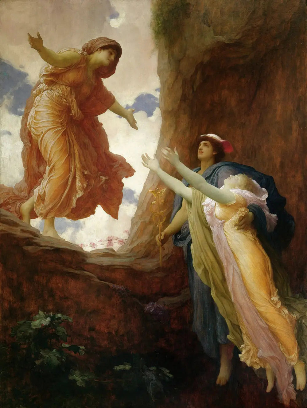 Le retour de Perséphone - Frederic Leighton image 1 reproduction réalisée par Alpha Reproduction