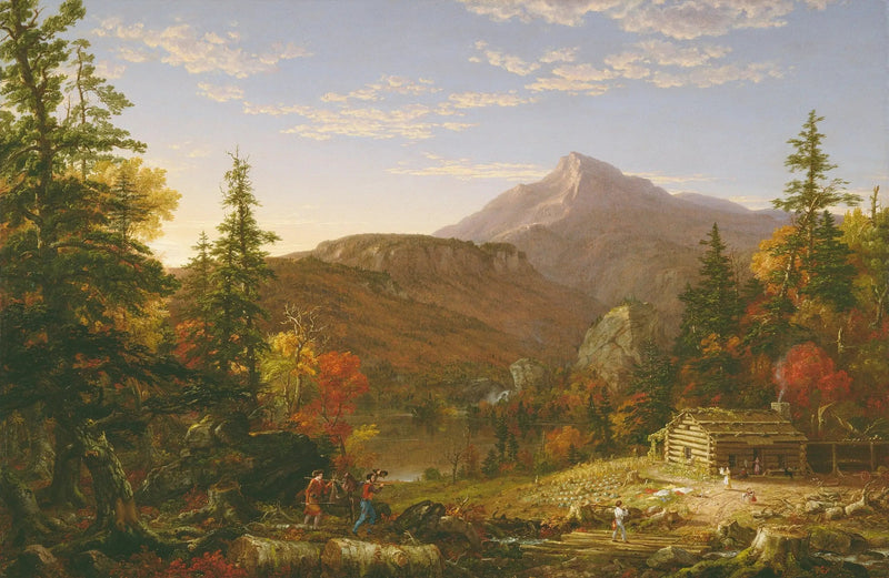 Jægerens tilbagevenden - Thomas Cole