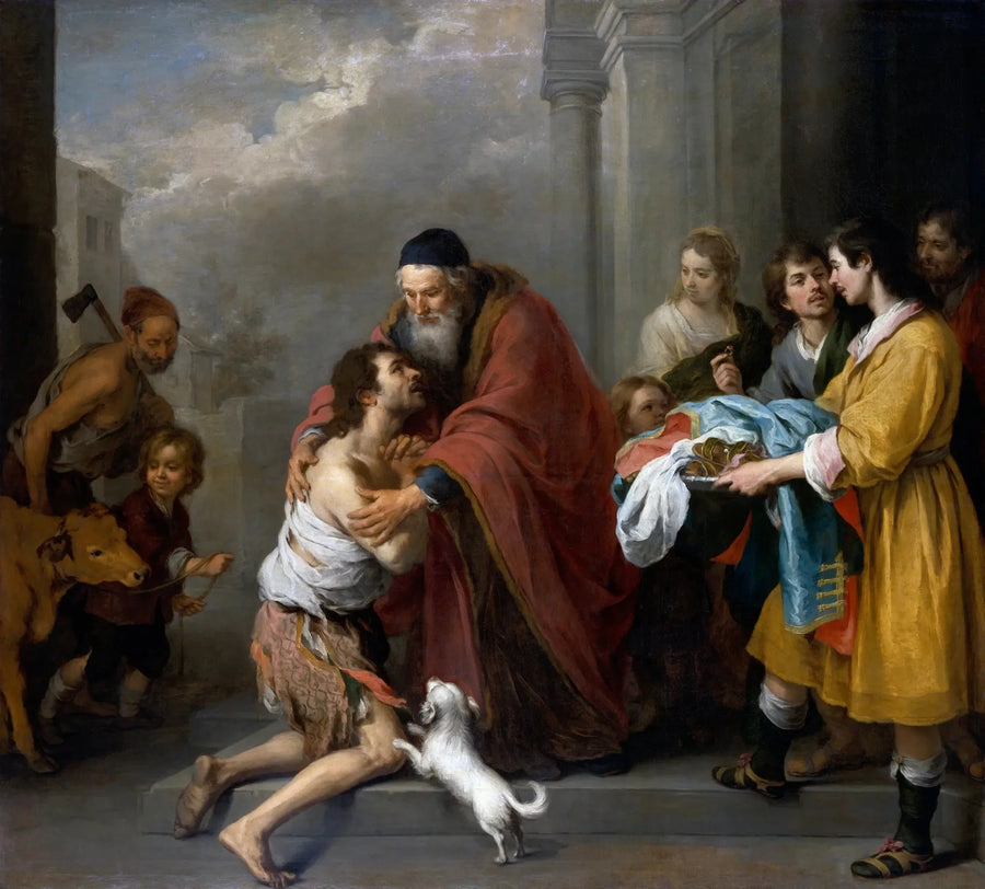 Fadens genkomst - Bartolomé Esteban Murillo