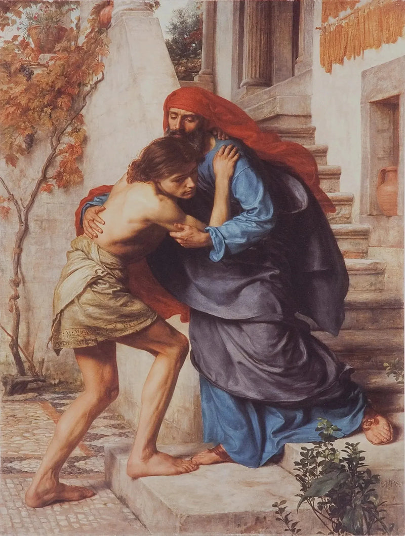 Fadens søn vender hjem - Edward Poynter