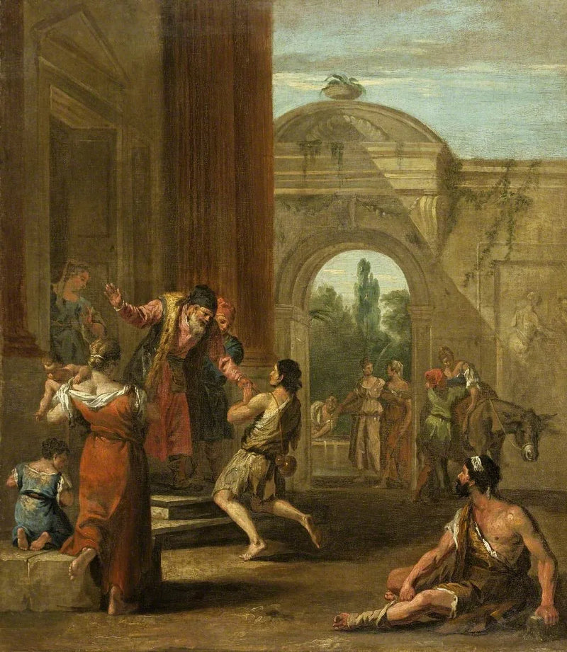 Den fortabte søn vender tilbage - Sebastiano Ricci