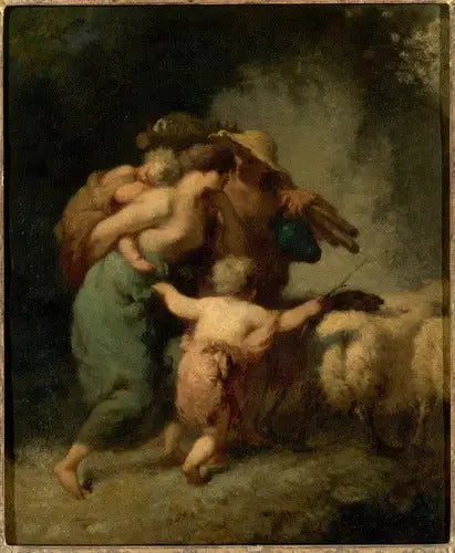 Hjordens tilbagevenden - Jean-François Millet