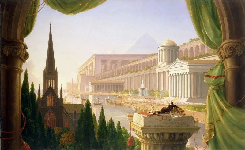 Arkitektens drøm - Thomas Cole