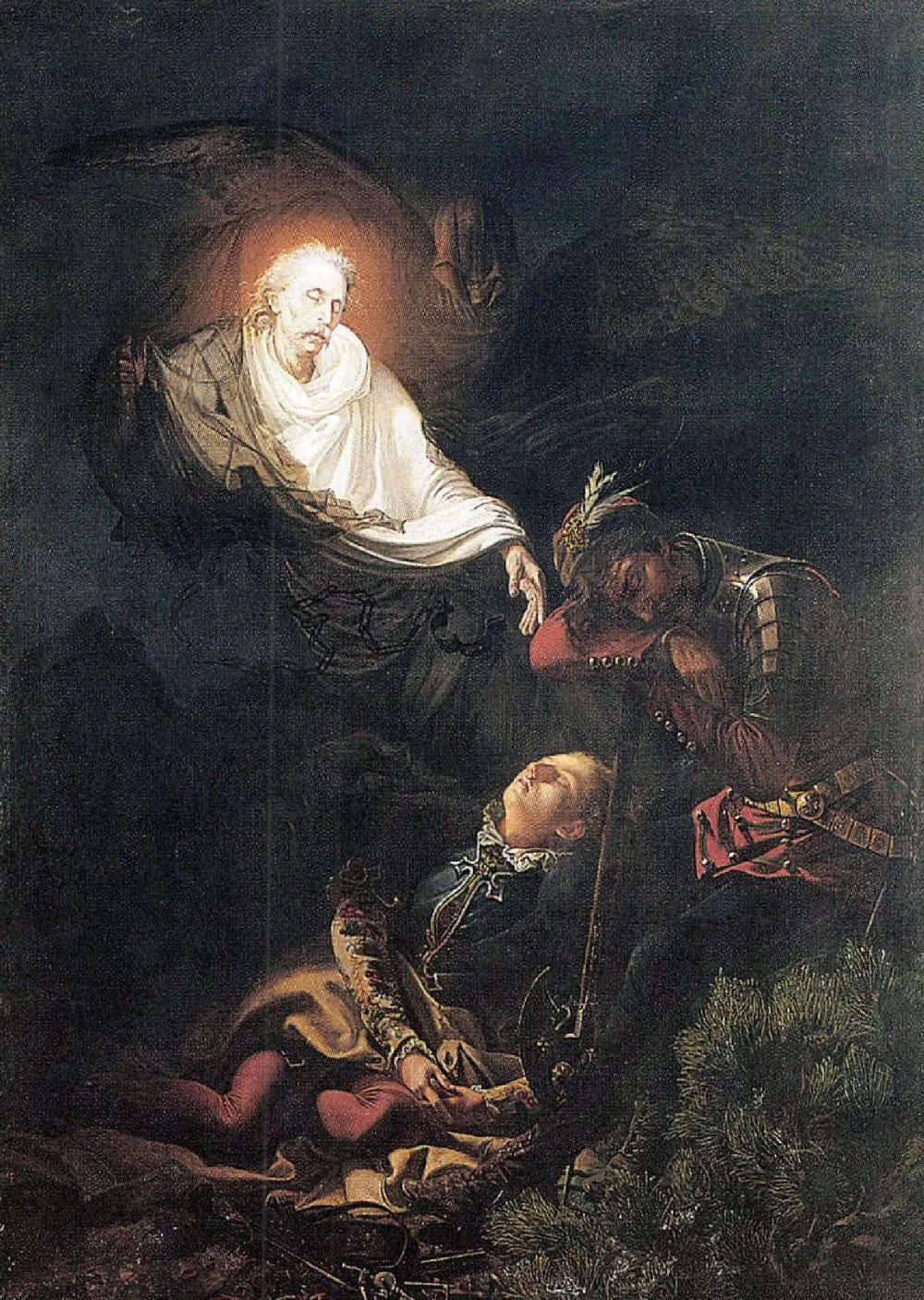 Le rêve de l'exil - Viktor Madarász image 1 reproduction d’œuvre d’art à l’huile