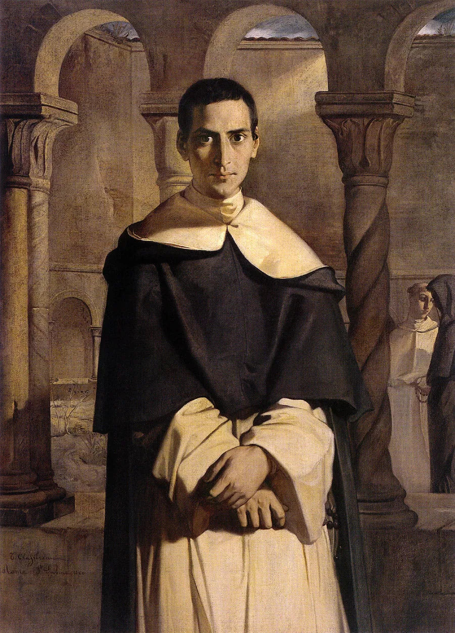 Den ærede far Dominique Lacordaire af dominikanerordenen - Théodore Chassériau