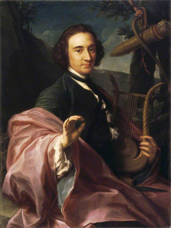 Reverend Utrick Fetherstonhaugh (1717/18-1788) i rollen som Apollon - Pompeo Batoni