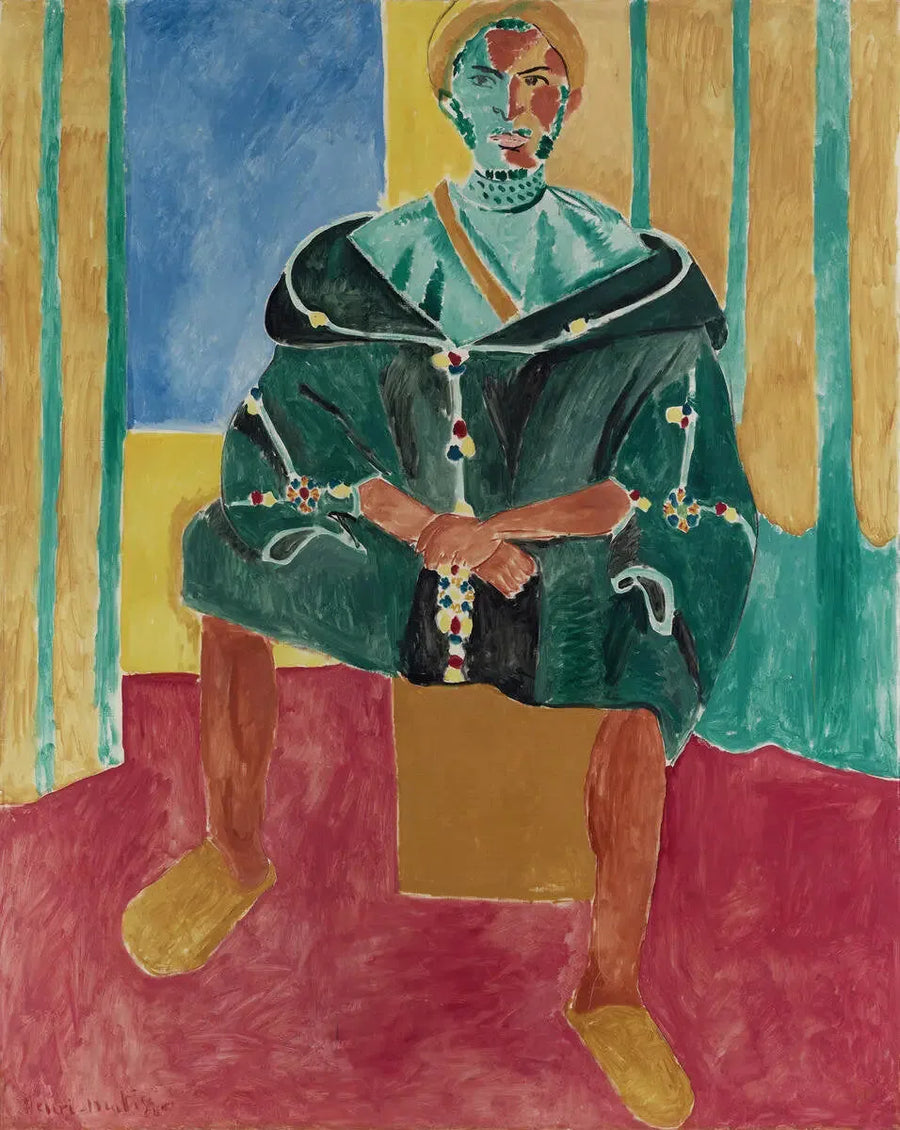Den siddende Rifain - Henri Matisse