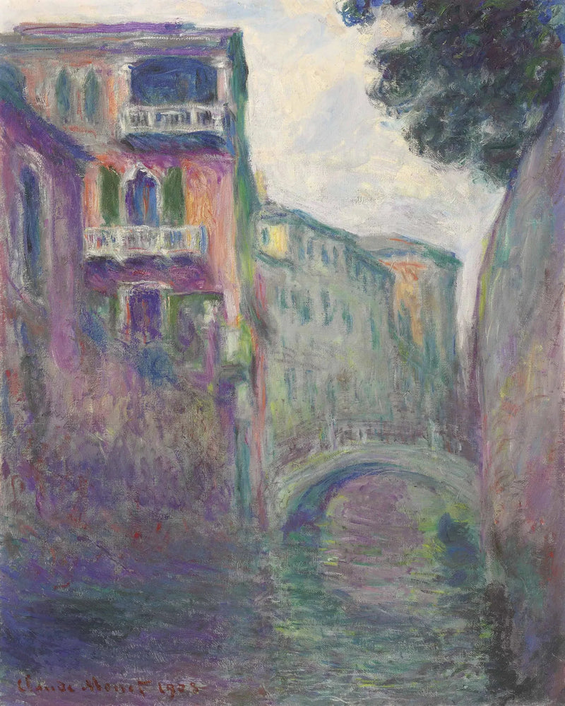 Rio de la Salute - Claude Monet