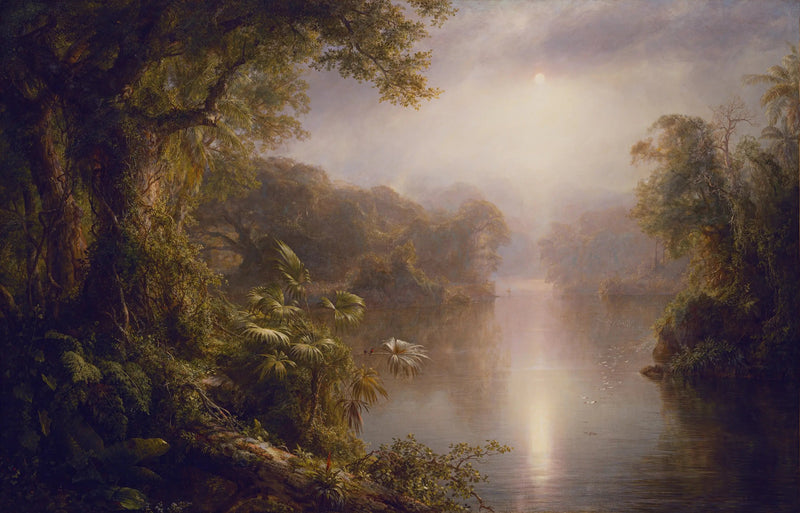 Le Rio de Luz - Frederic Edwin Church