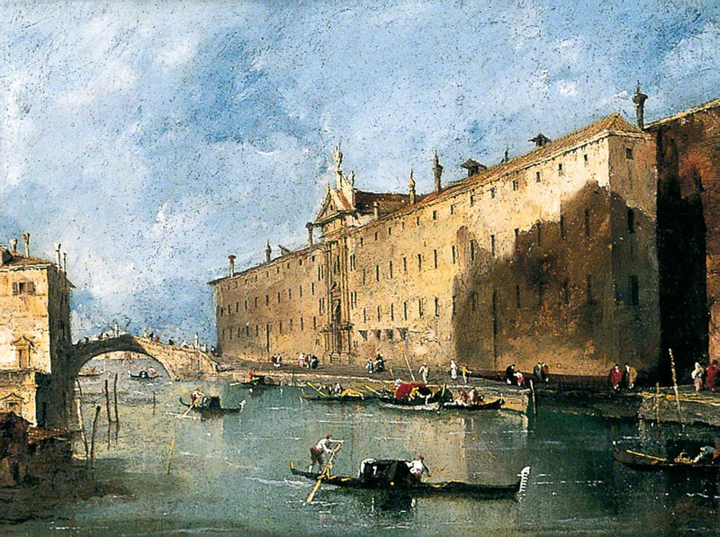 Rio dei mendicanti - Francesco Guardi