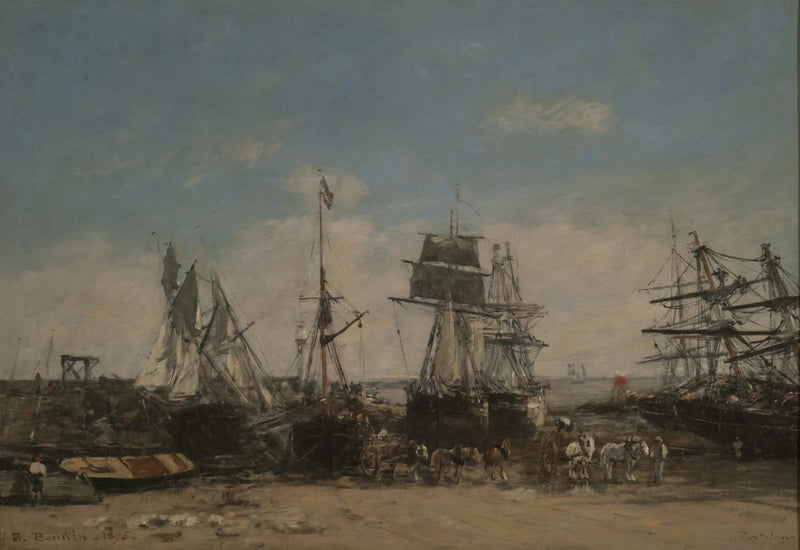 Kysten ved Portrieux, Côtes-du-Nord - Eugène Boudin