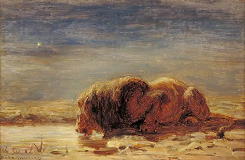 Kongen drikker - Briton Rivière