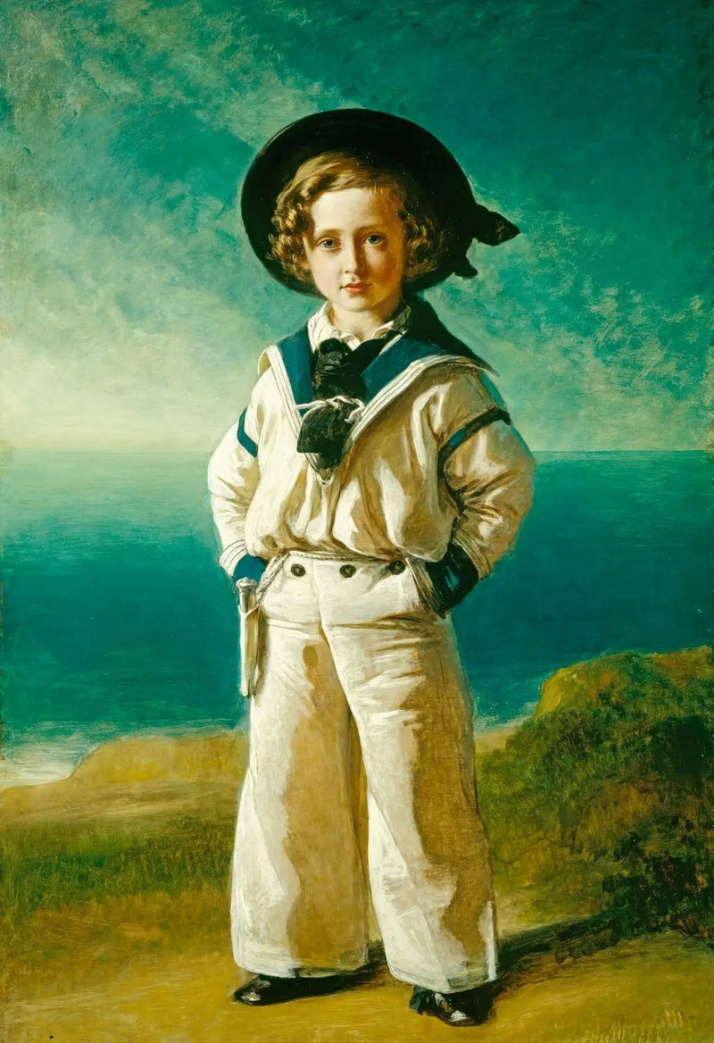 Kong Edward VII (1841-1910), alors qu'Albert Édouard, prince de Galles - Franz Xaver Winterhalter