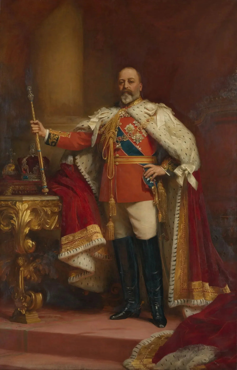 Kong Edvard VII (1841-1910) - Luke Fildes