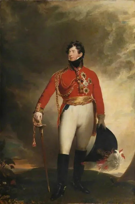 Kong George IV (1762-1830) som prins regent - Thomas Lawrence