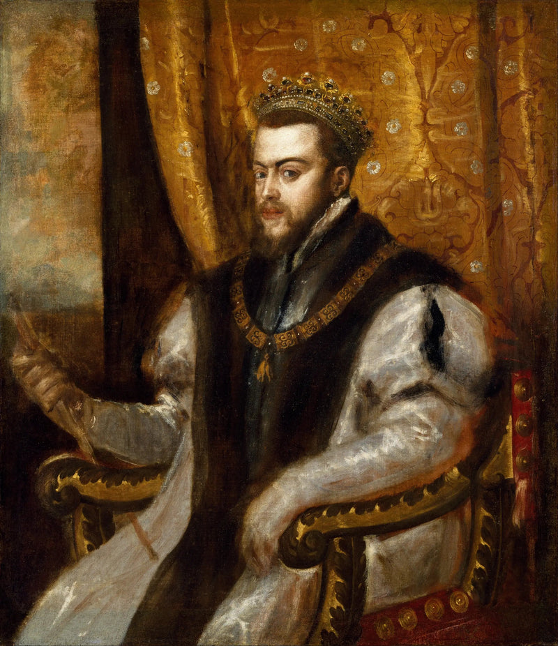 Kong Filip II af Spanien - Titian