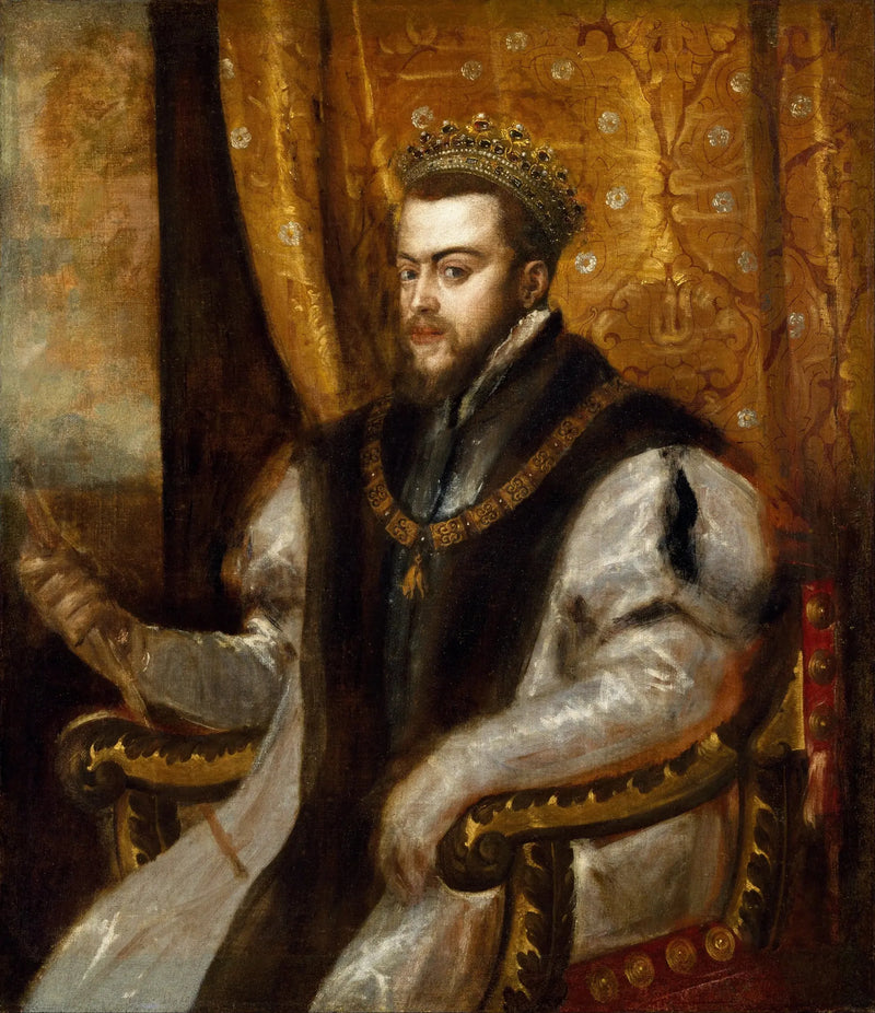 Kong Filip II af Spanien - Titian
