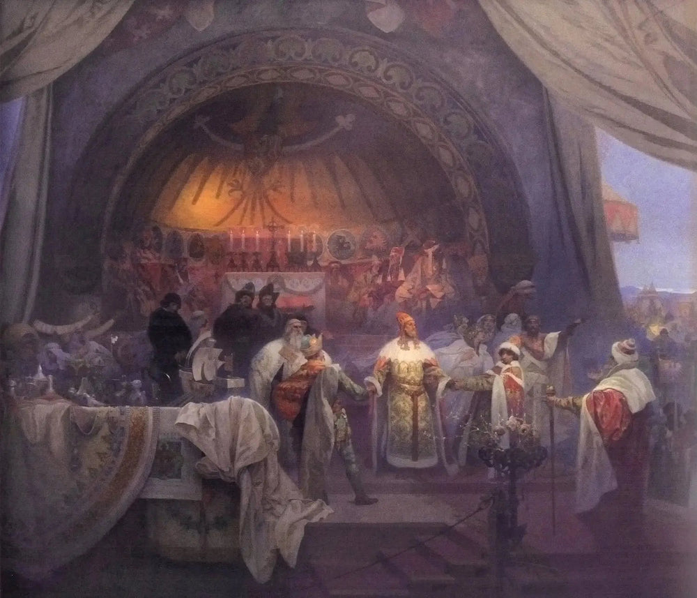 Le Roi Premysl Ottokar II de Bohême - Alphonse Mucha - Alpha Reproduction