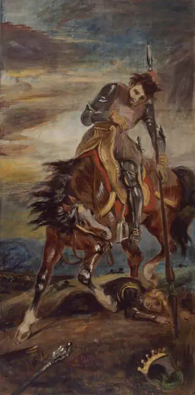 Kong Rodrigue - Eugène Delacroix
