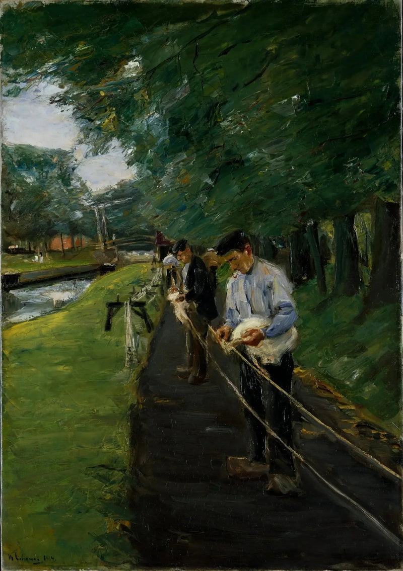 Ropesporet i Edam - Max Liebermann