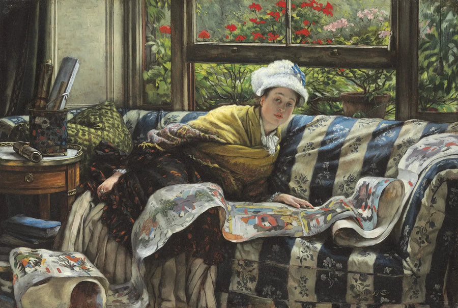 Den japanske rulle - James Tissot