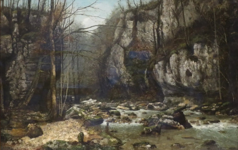 Puits-Noir-floden - Gustave Courbet