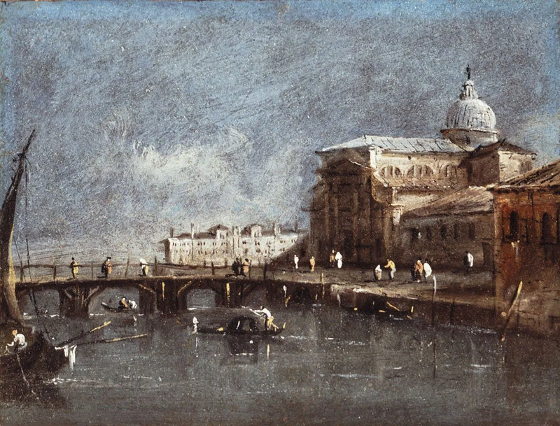 Den S. Pietro di Castello i Venedig - Francesco Guardi