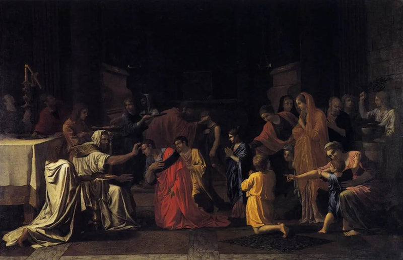 Sakramentet for konfirmation - Nicolas Poussin