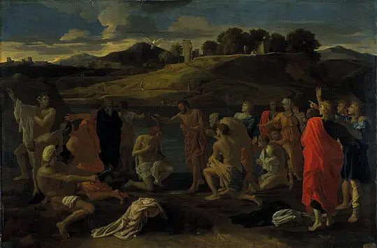 Dåbens sakramente - Nicolas Poussin
