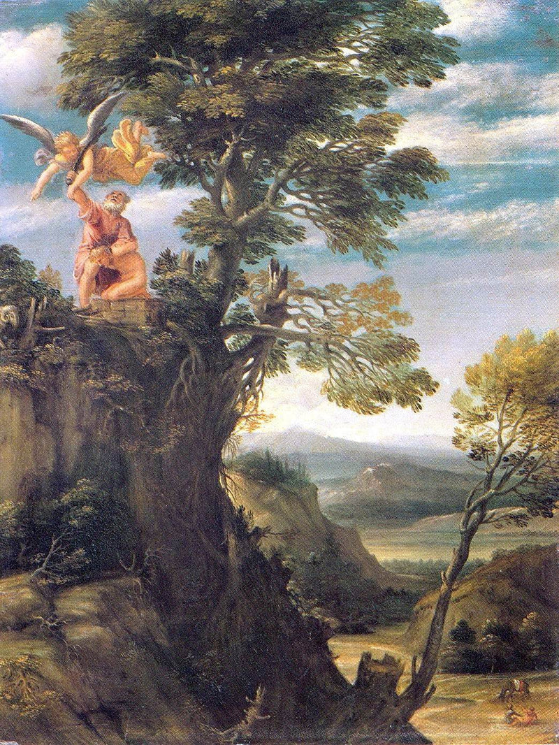 Abraham ofoffer - Annibale Carracci