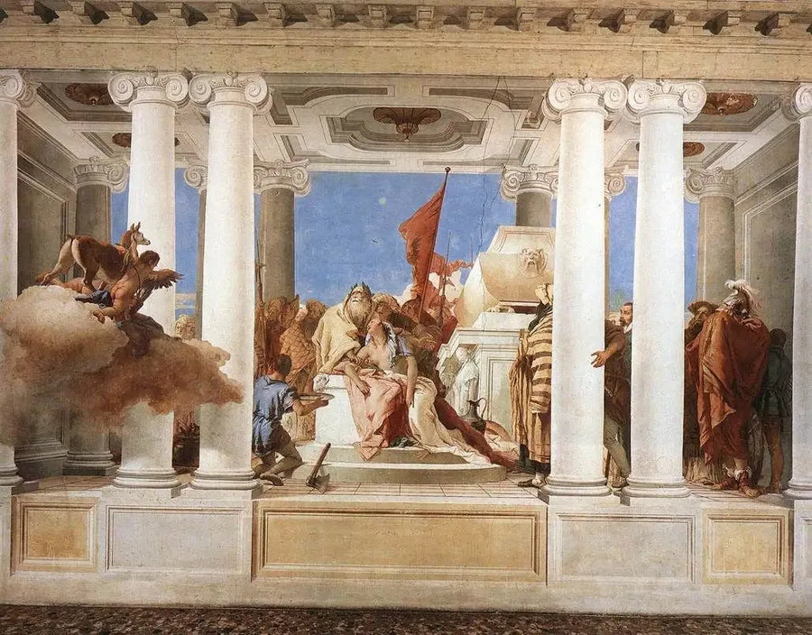 Iphigenies ofre - Giovanni Battista Tiepolo