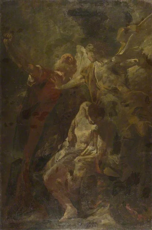 Isaks ofre - Giovanni Battista Piazzetta
