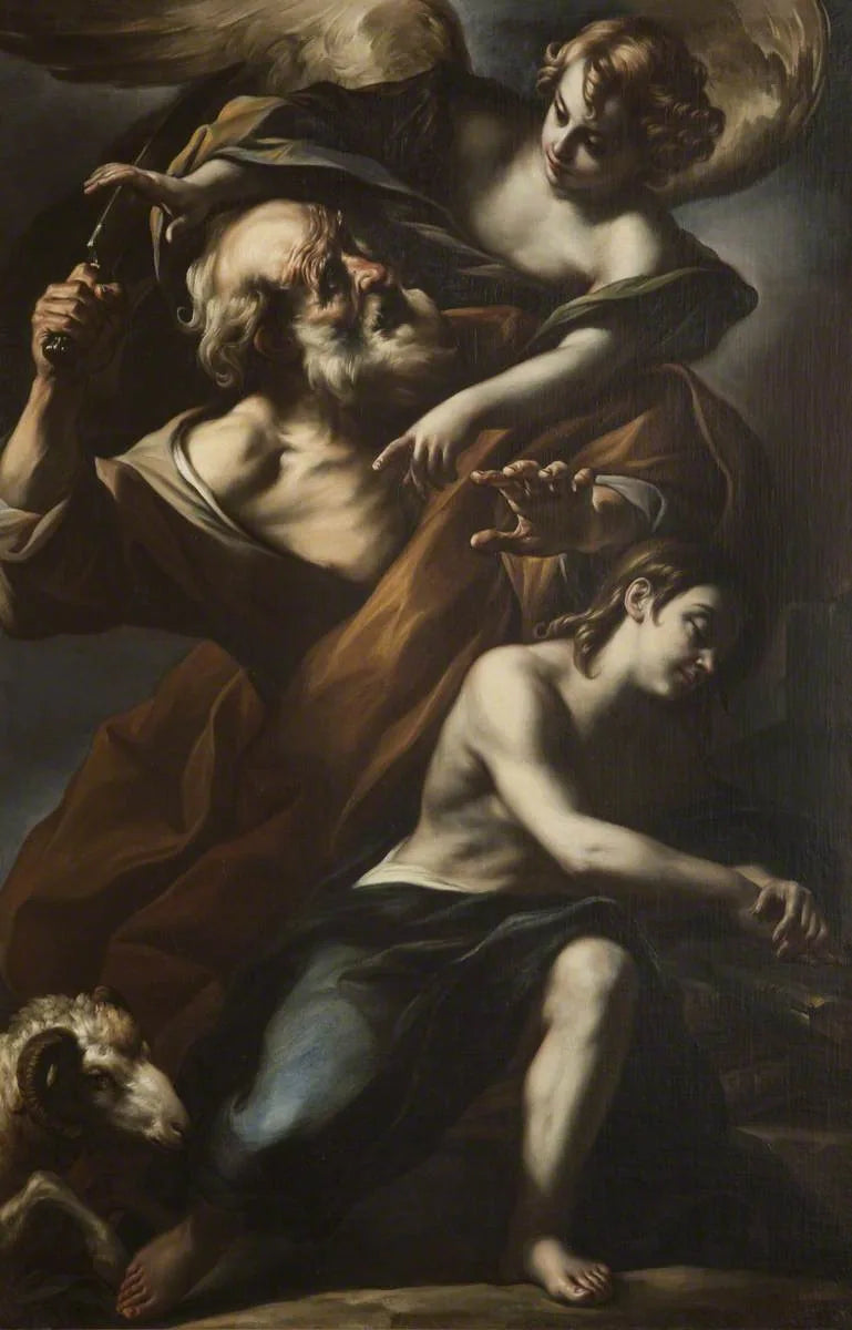 Isaks ofre - Guercino